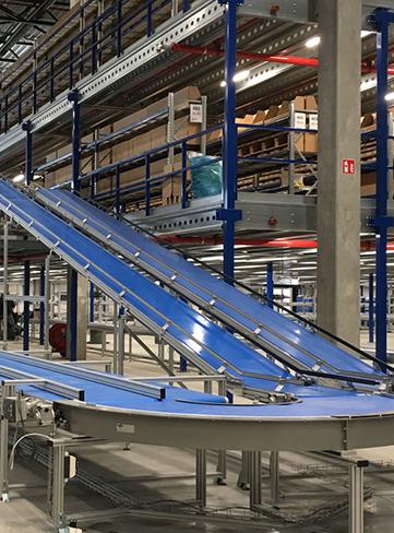   Belt conveyor ตัวช่วยการขนย้ายวัตถุดิบในไลน์การผลิต สะดวก รวดเร็ว ไม่มีสะดุด 